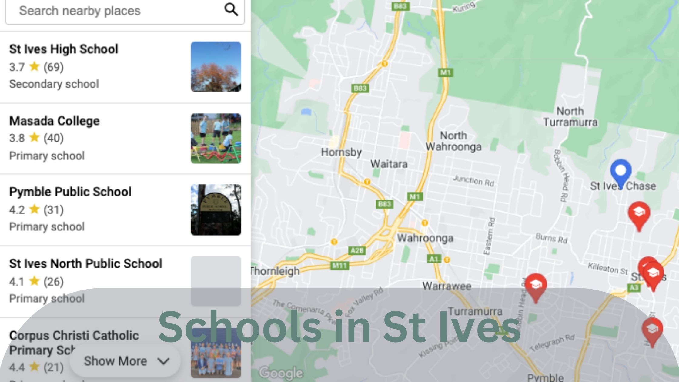 Best Schools in St Ives, NSW 2075